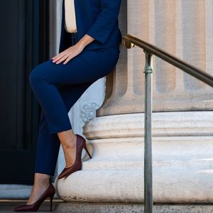 Navy Theory Dress Pants